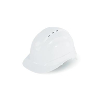 Hard Hat- Wht Vented 6-Pt 6/CS