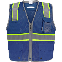 Vest- Safety Royal Blue 3XL