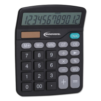 Calculator- 12-Digit Sol/Batt