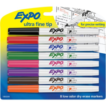 Markers- Expo Ultra Fine 8/Bx