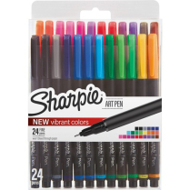 Pens- Sharpie Fine Point 24/Pk