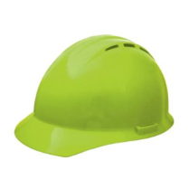Hard Hat- Cap Style Vent Lime