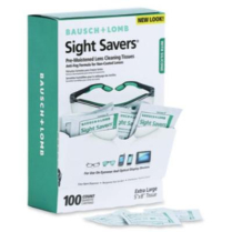 Wipes- Lens Cln AntiFog 100/Bx