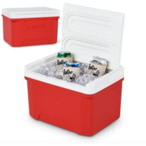 Cooler- Red Hard Side, 12 Can