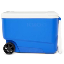 Igloo- Ice Chest w/ Wheel Blue
