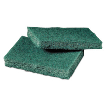 Pad- Scour M/Duty Green 3x4.5