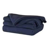 Blanket- Fleece Navy 60x90