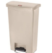 Trash Can- 13 Gal Poly Beige
