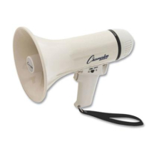Megaphone- 400 Yrds Rnge White