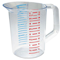 Measuring Cup- Clr Plstc 32 oz