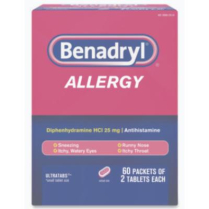 Benadryl- Allergy 60Pcks/BX