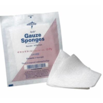 Cotton Gauze Sponges-12 Ply