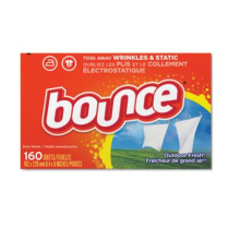 DRYER SHEETS- 160/BOX/6BXS/CS