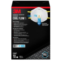 MASK- RESPIRATOR COOLFLOW 10BX