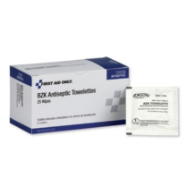 ANTISEPTIC WIPES- 1ST AID25/BX