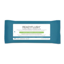 WIPES- FLSHABLE 8X12 WHT 24/PK