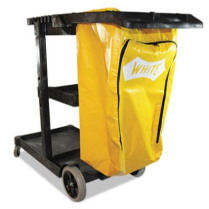 JANIT CART- 3 SHELVES 1 BIN