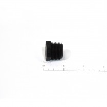 Plug- 1/2 Hex Head PLStc Pipe