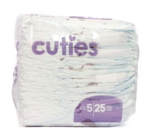 Diapers- Size 5 27+ Lbs
