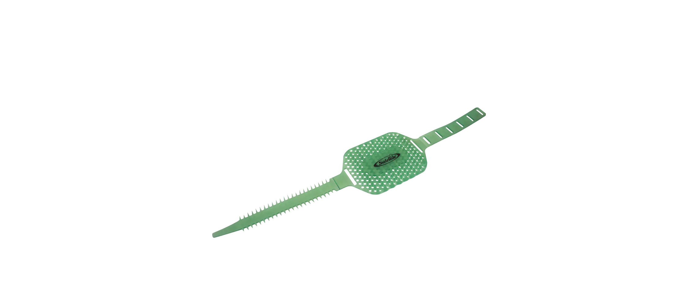Green Bandit paddle with a textured surface and hexagonal grip detail.